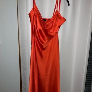 Silk slip dress